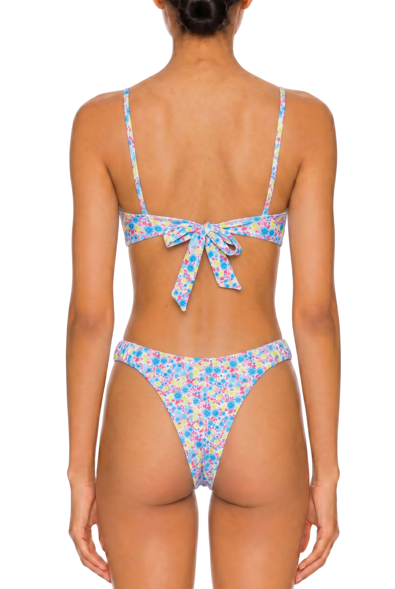 Tie-Front Underwire Bikini Set