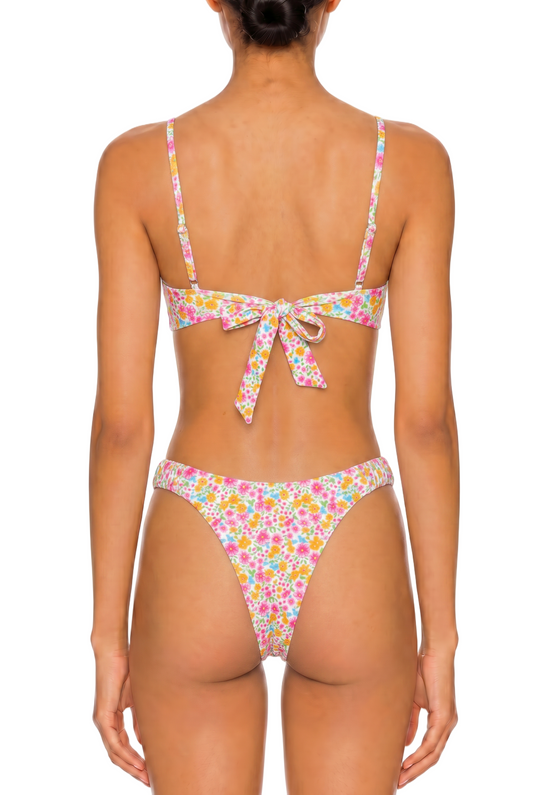 Tie-Front Underwire Bikini Set