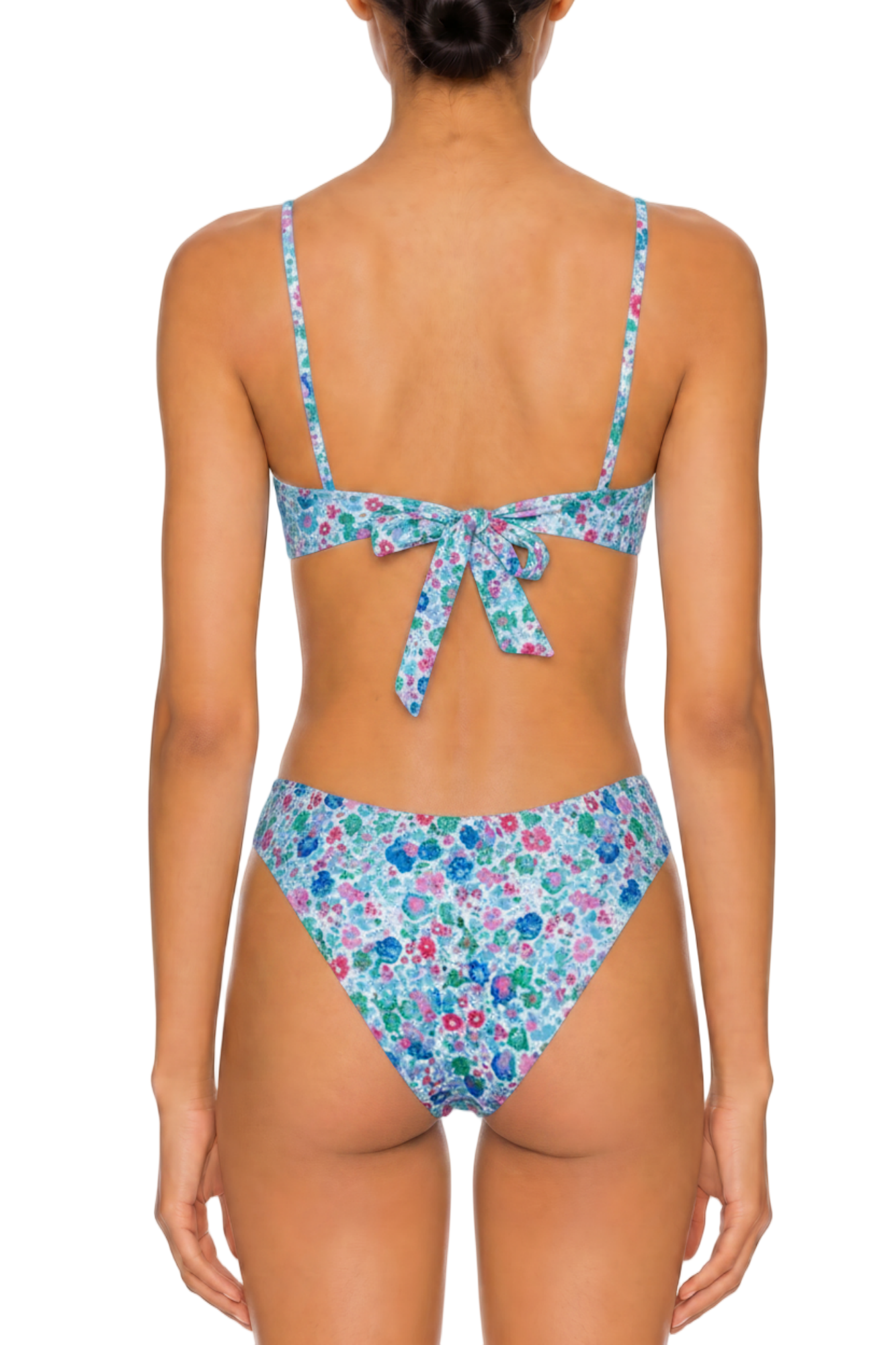 Tie-Front Underwire Bikini Set