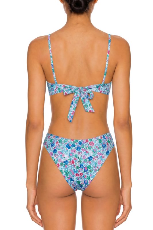 Tie-Front Underwire Bikini Set