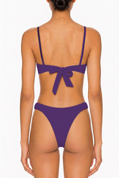 Ruched Waist Bikini Bottom | SWBKB029