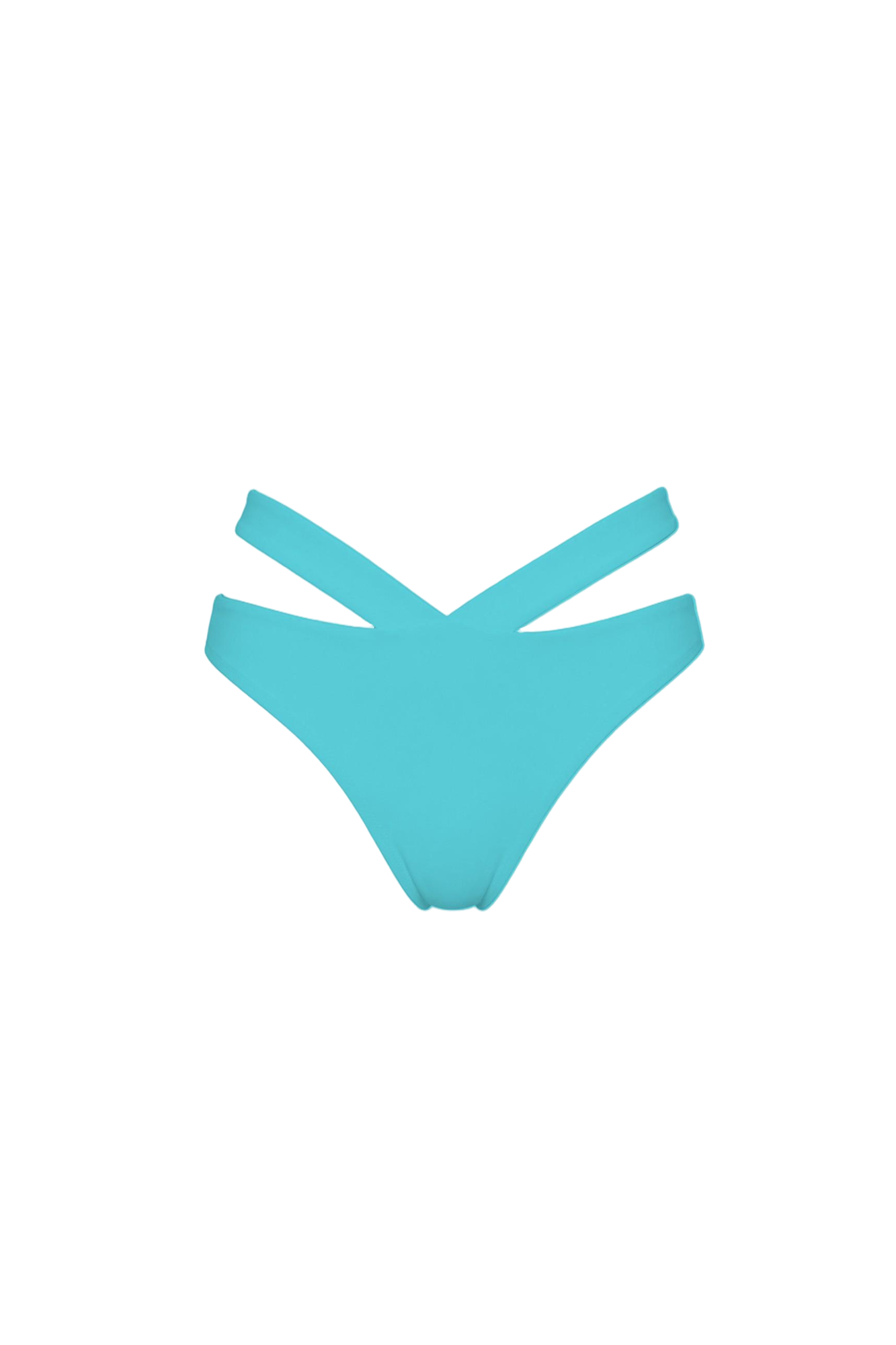 Cutout High-Waist Bikini Bottom | SWBKB017