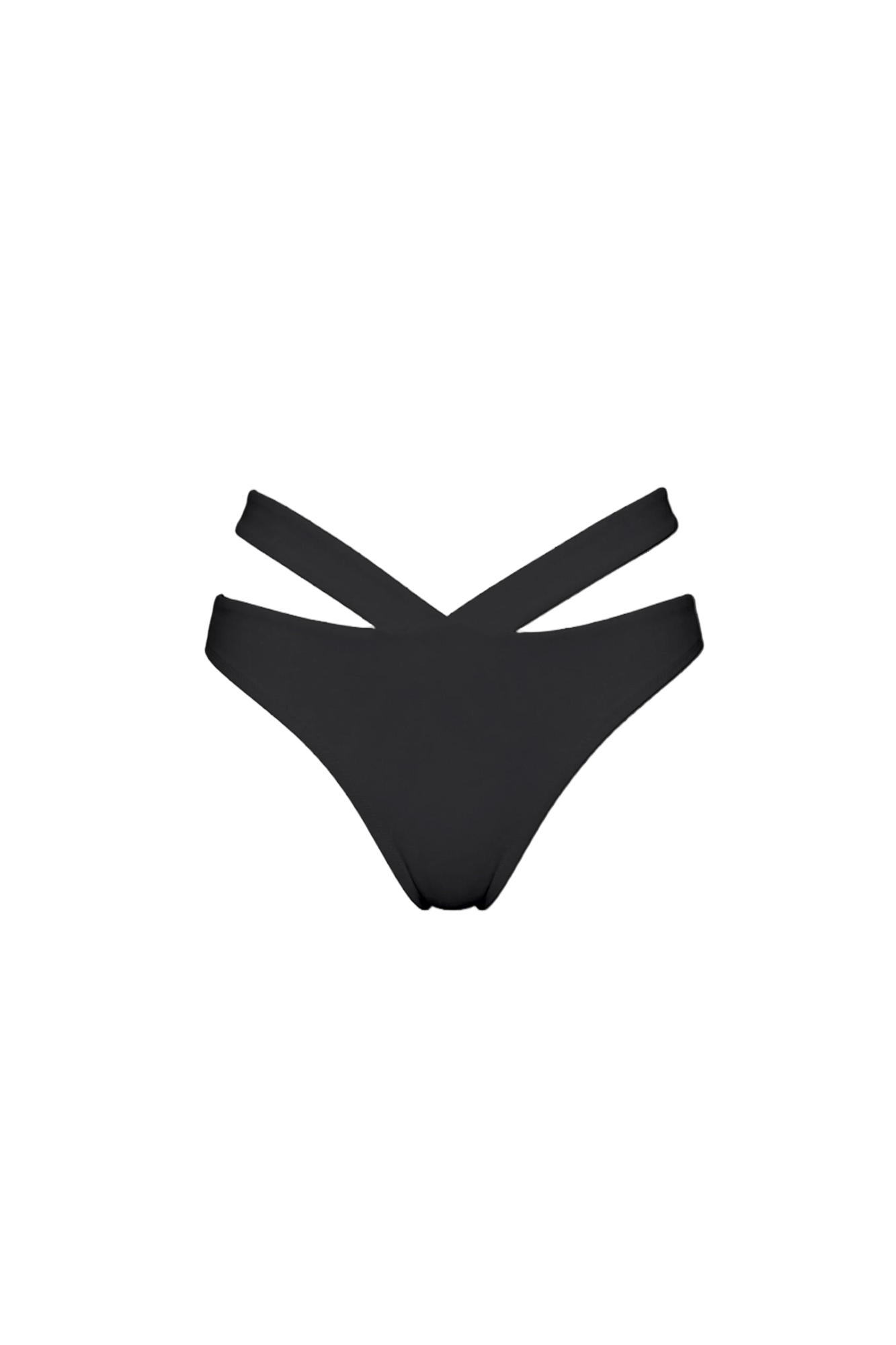 Cutout High-Waist Bikini Bottom | SWBKB017