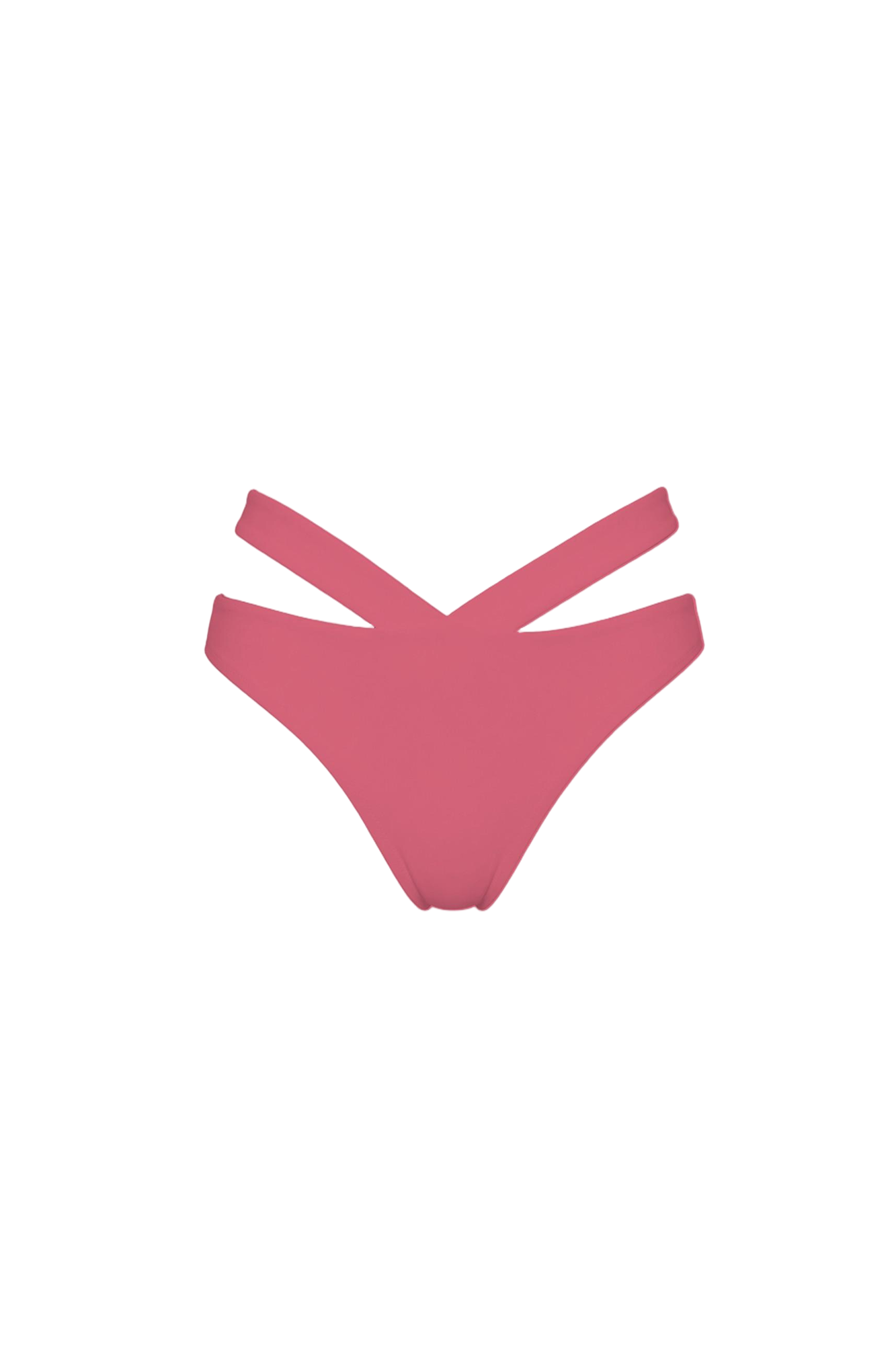 Cutout High-Waist Bikini Bottom | SWBKB017