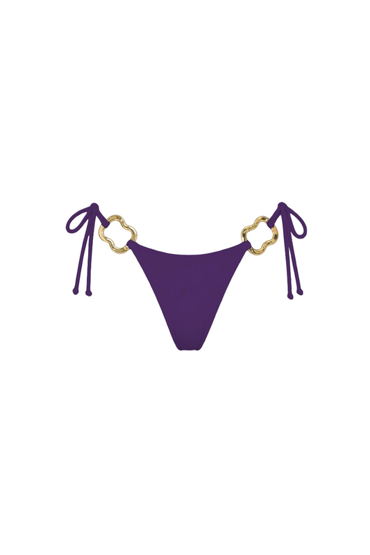 Gold Ring Side-Tie Bikini Bottom | SWBKB028