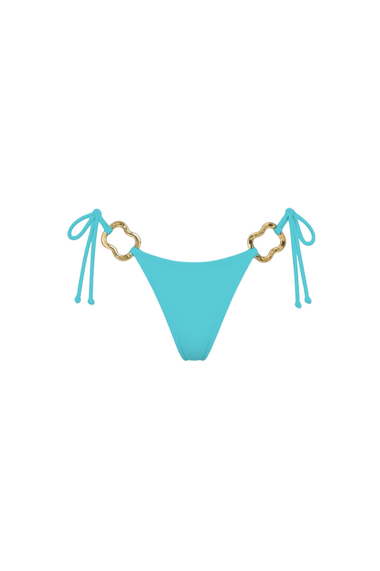 Gold Ring Side-Tie Bikini Bottom | SWBKB028