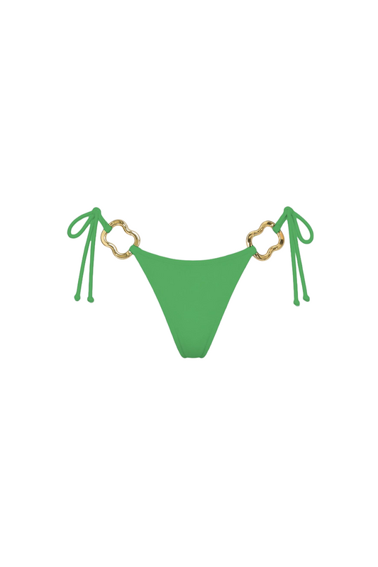 Gold Ring Side-Tie Bikini Bottom | SWBKB028