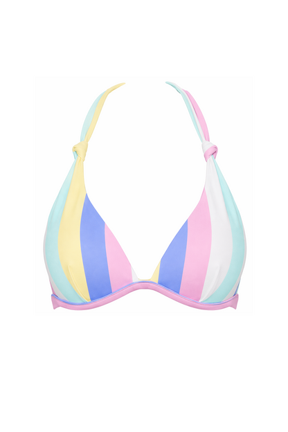 Knotted Halter Underwire Bikini Top | SWBKT001