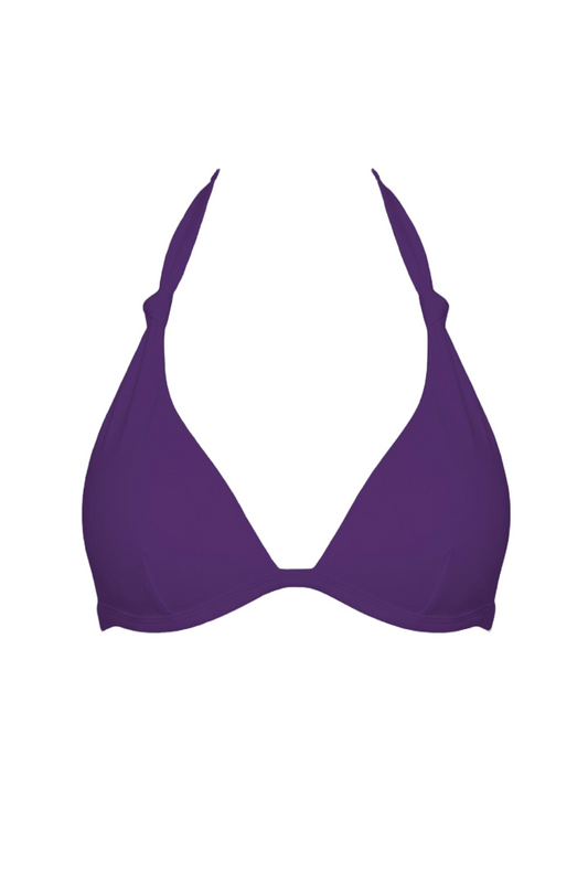 Knotted Halter Underwire Bikini Top | SWBKT001