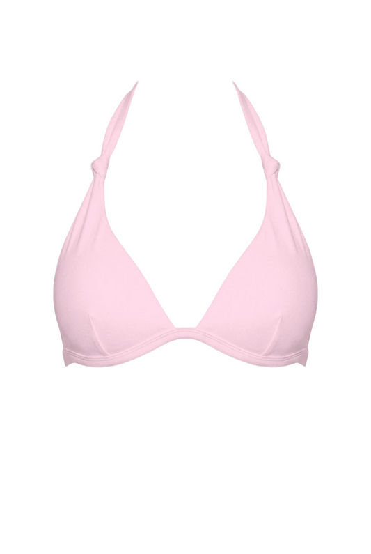 Knotted Halter Underwire Bikini Top | SWBKT001
