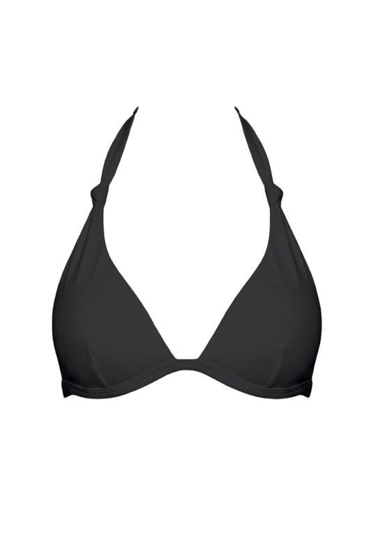 Knotted Halter Underwire Bikini Top | SWBKT001