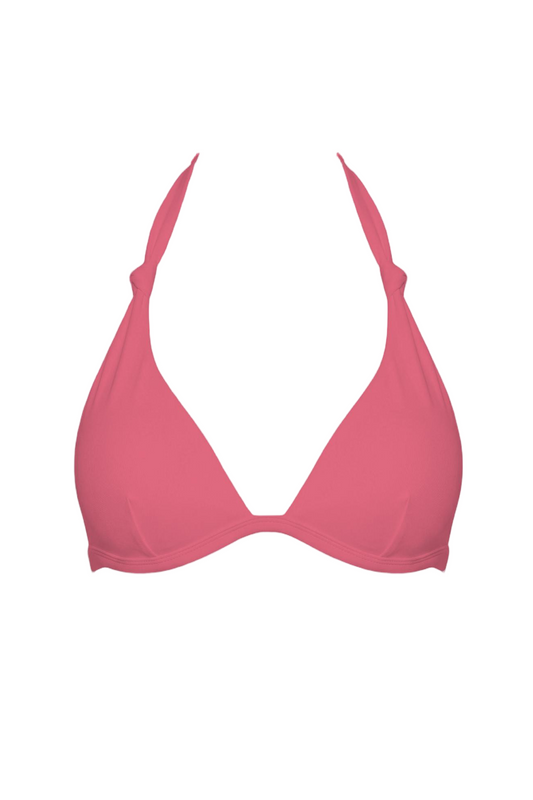 Knotted Halter Underwire Bikini Top | SWBKT001