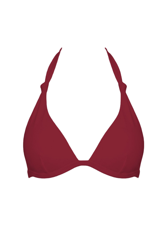 Knotted Halter Underwire Bikini Top | SWBKT001