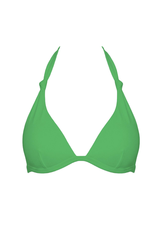 Knotted Halter Underwire Bikini Top | SWBKT001
