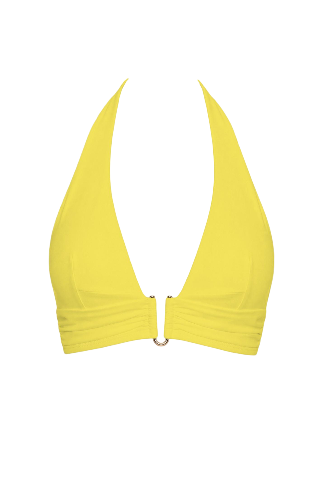 Plunge Halter Bikini Top | SWBKT013