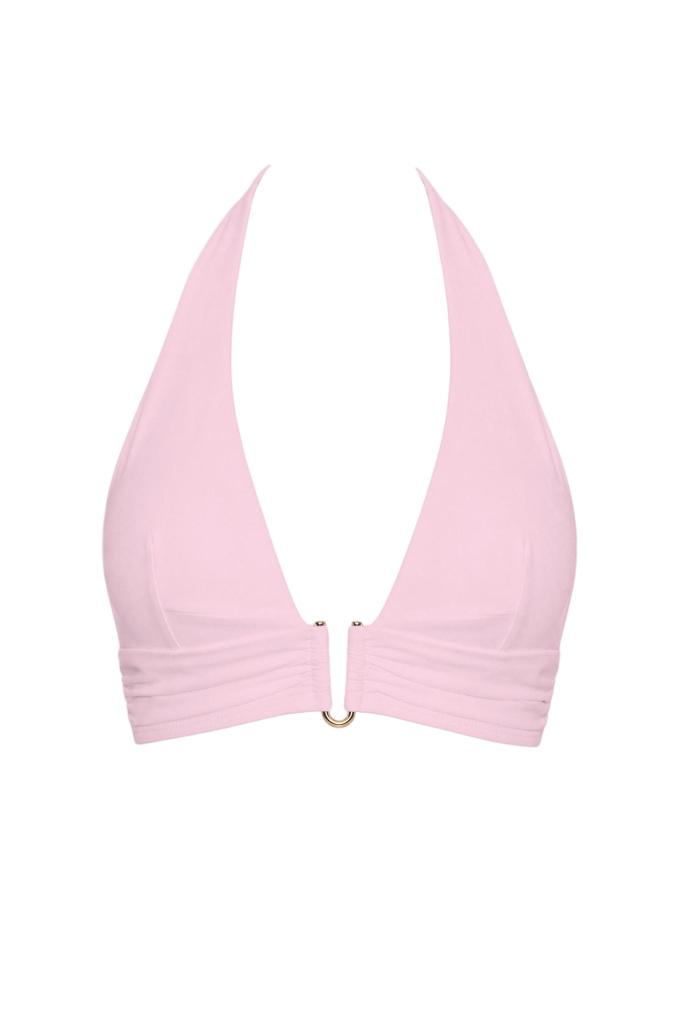 Plunge Halter Bikini Top | SWBKT013