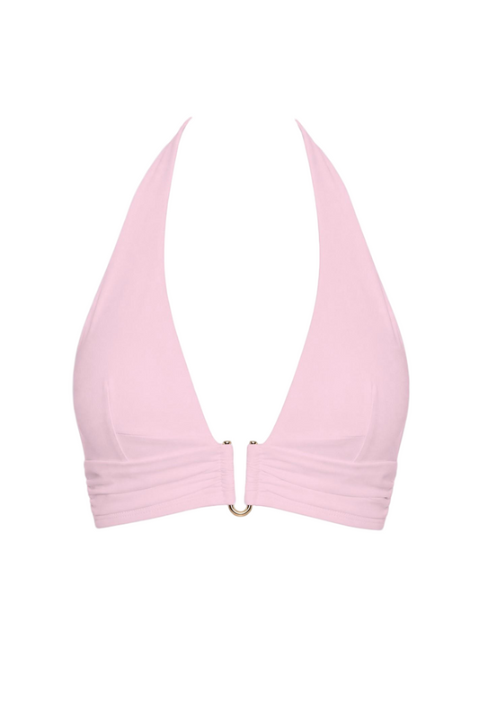 Plunge Halter Bikini Top | SWBKT013