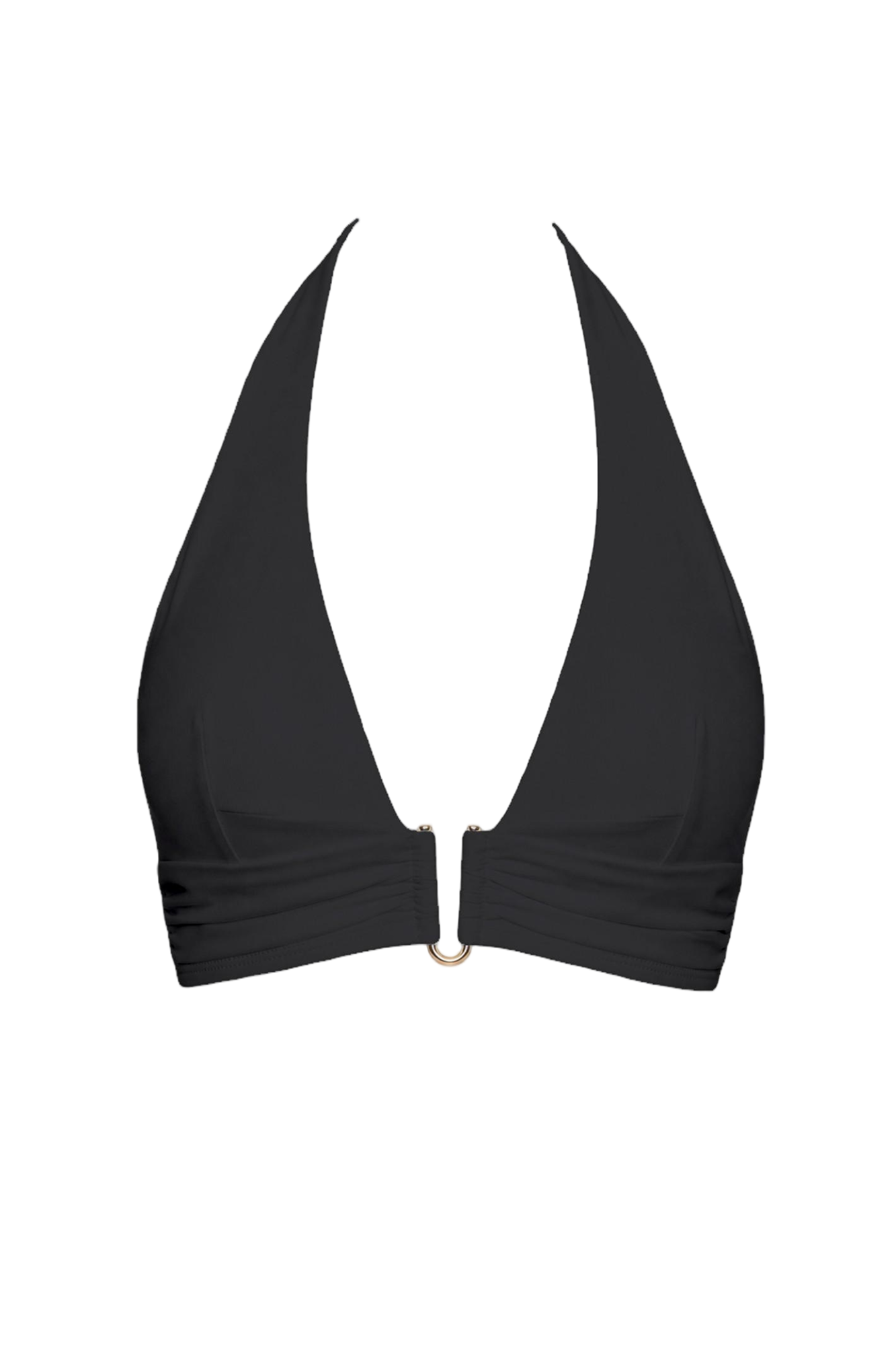 Plunge Halter Bikini Top | SWBKT013