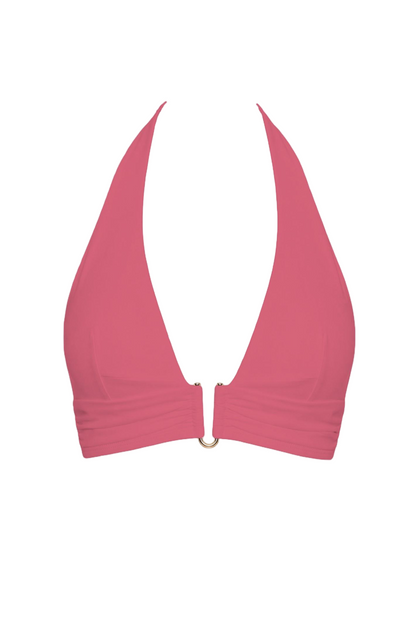Plunge Halter Bikini Top | SWBKT013