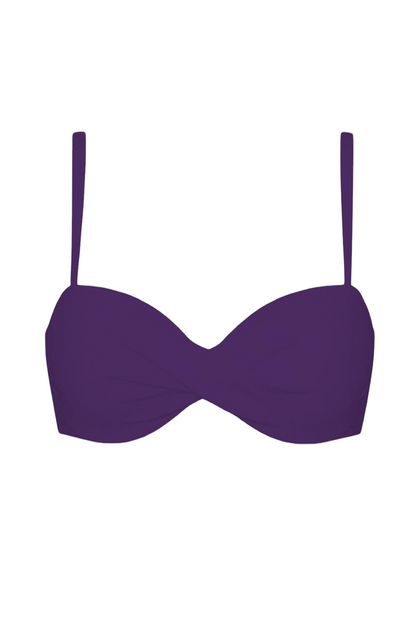 Twist-Front Underwire Bikini Top | SWBKT027