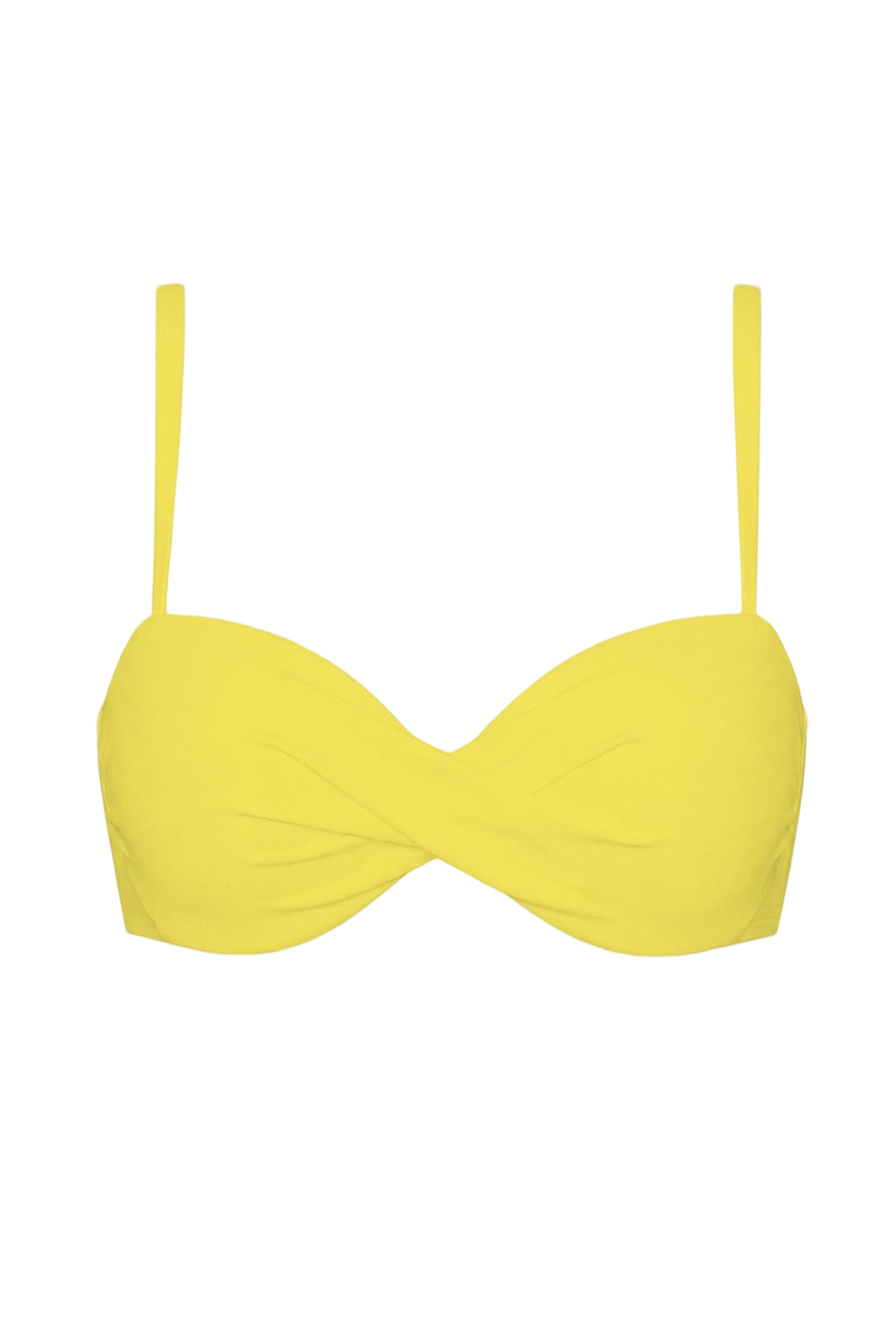 Twist-Front Underwire Bikini Top | SWBKT027