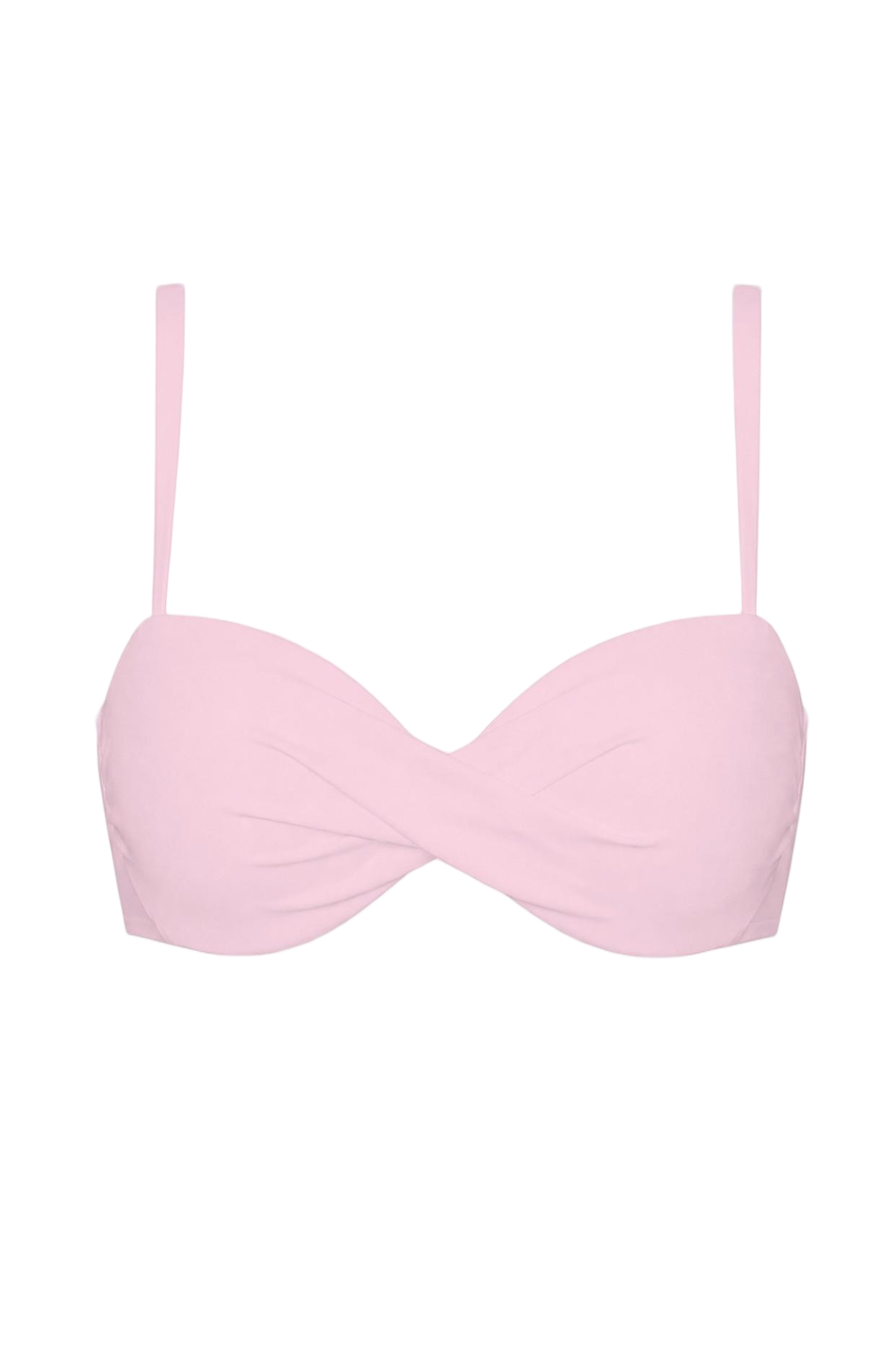 Twist-Front Underwire Bikini Top | SWBKT027