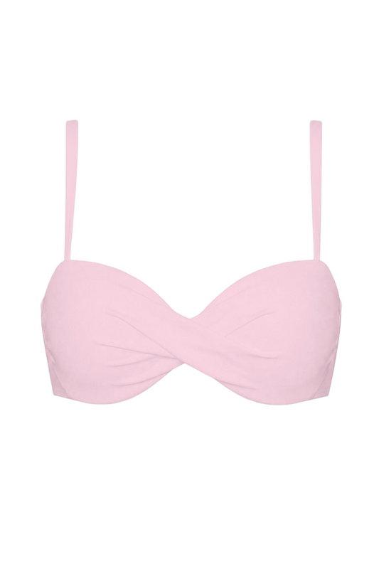 Twist-Front Underwire Bikini Top | SWBKT027