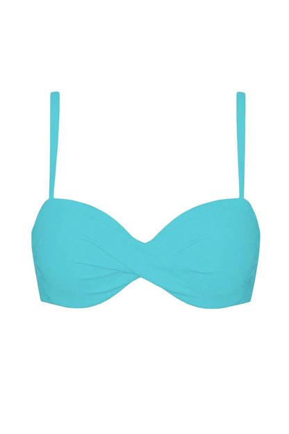 Twist-Front Underwire Bikini Top | SWBKT027