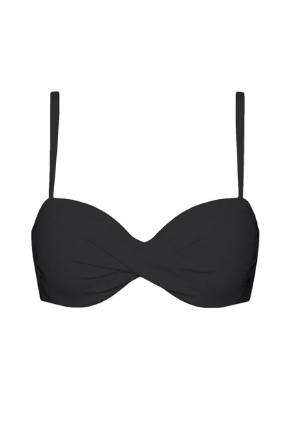 Twist-Front Underwire Bikini Top | SWBKT027