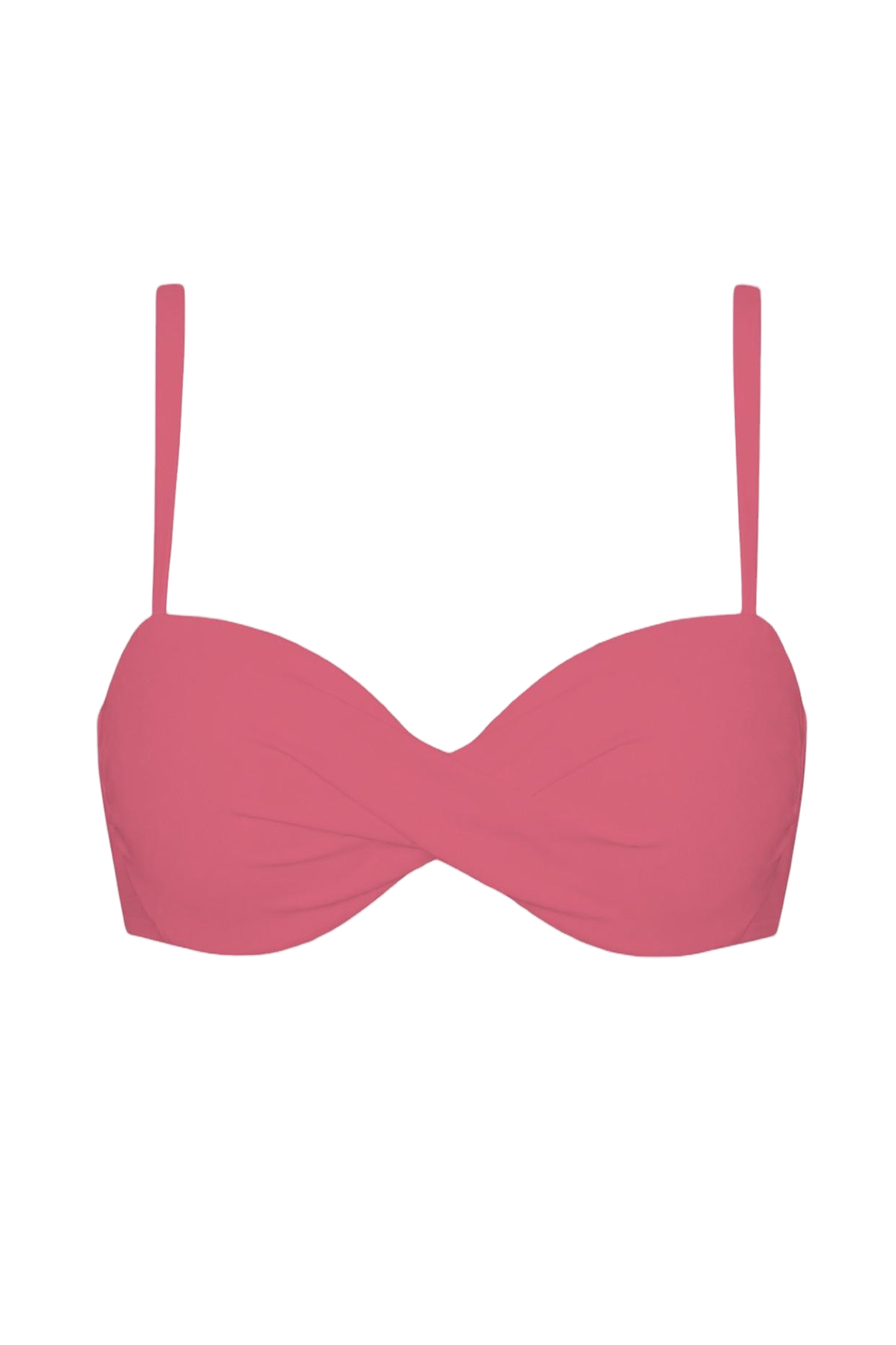 Twist-Front Underwire Bikini Top | SWBKT027