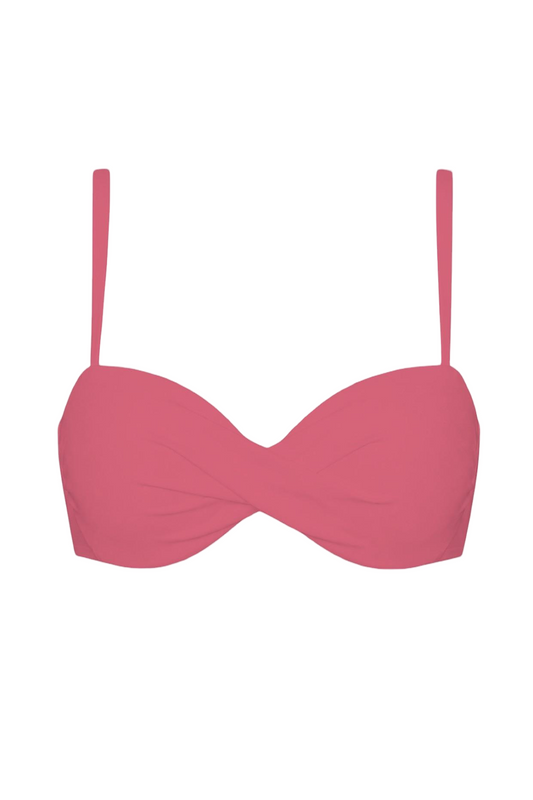 Twist-Front Underwire Bikini Top | SWBKT027