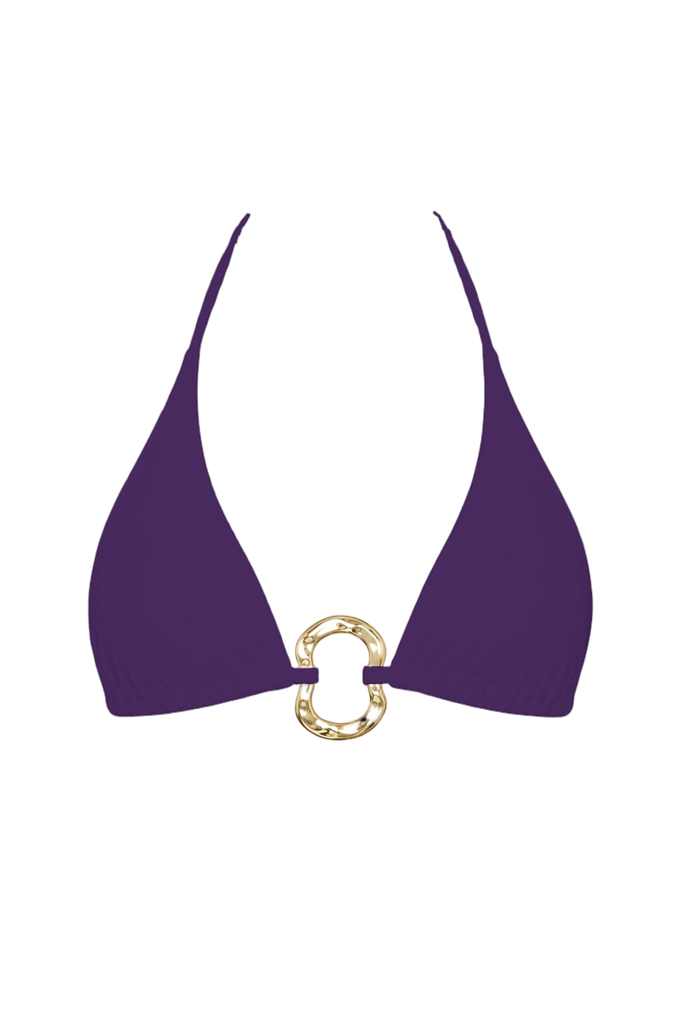 Gold Ring Triangle Bikini Top | SWBKT028