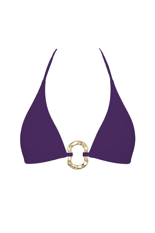 Gold Ring Triangle Bikini Top | SWBKT028