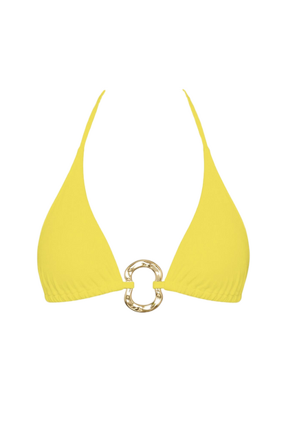 Gold Ring Triangle Bikini Top | SWBKT028