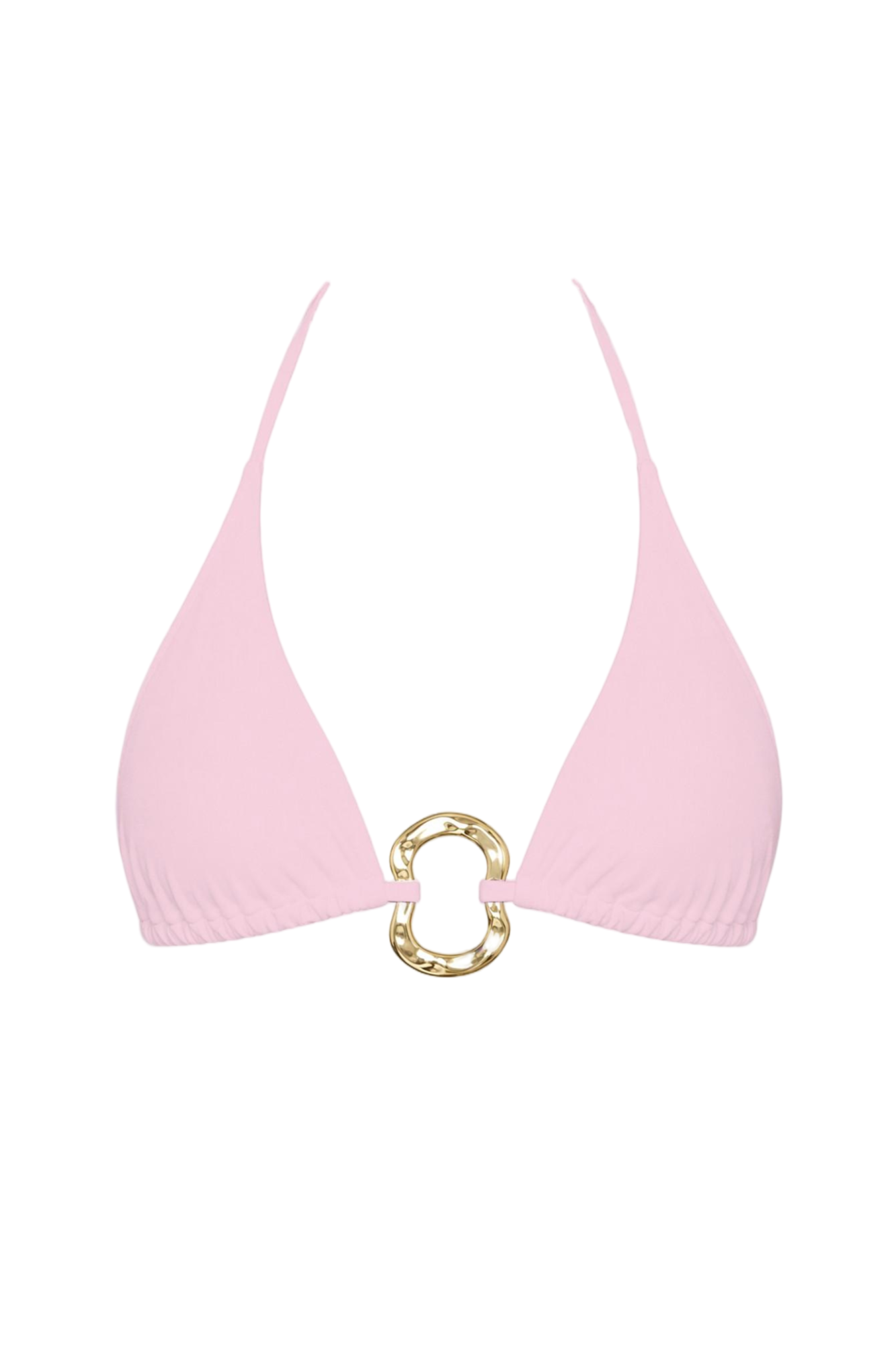 Gold Ring Triangle Bikini Top | SWBKT028