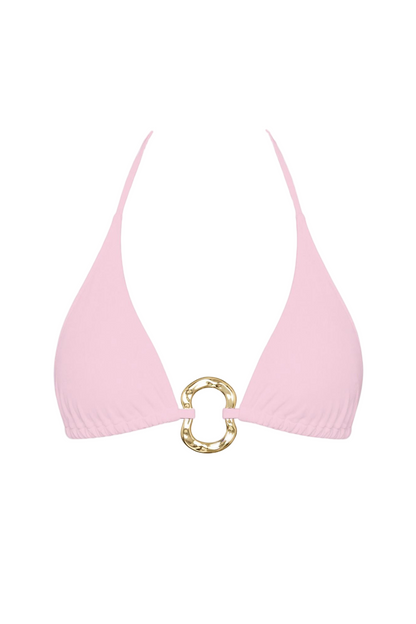Gold Ring Triangle Bikini Top | SWBKT028