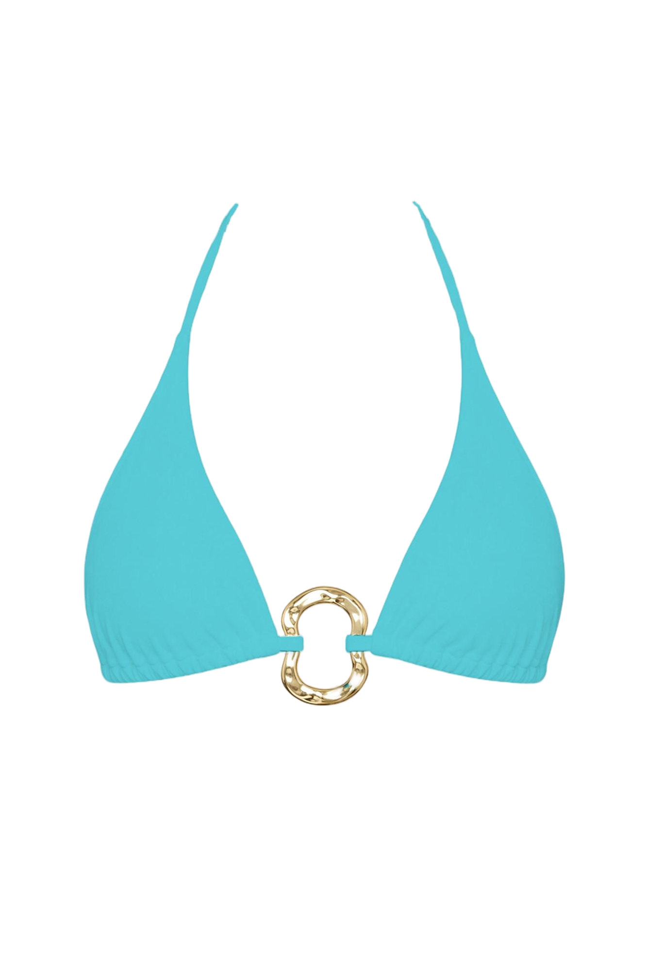 Gold Ring Triangle Bikini Top | SWBKT028