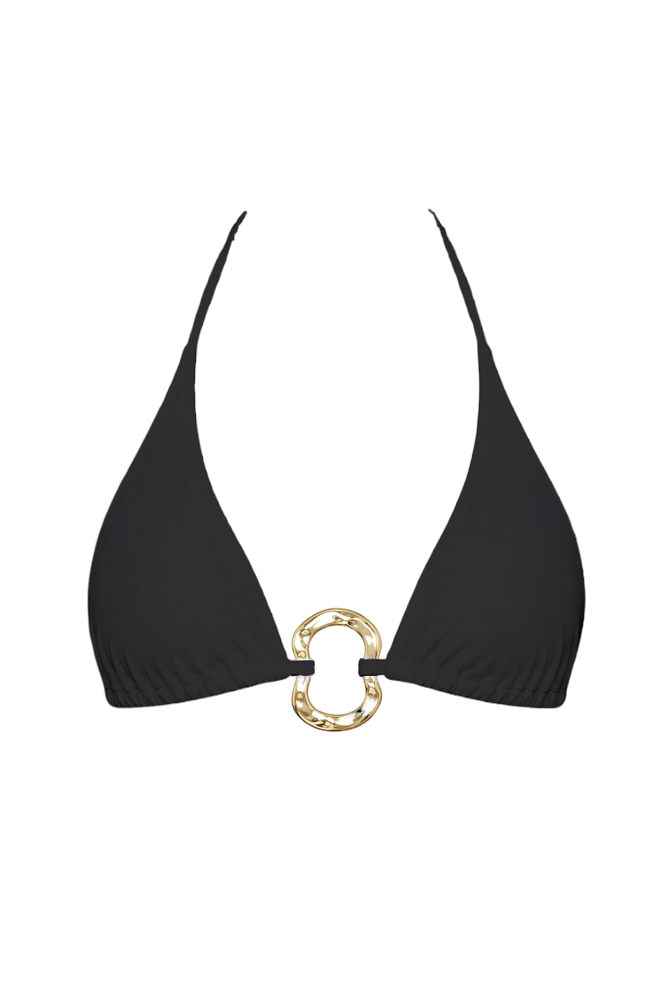 Gold Ring Triangle Bikini Top | SWBKT028