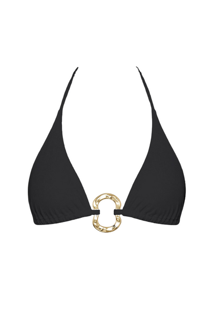 Gold Ring Triangle Bikini Top | SWBKT028