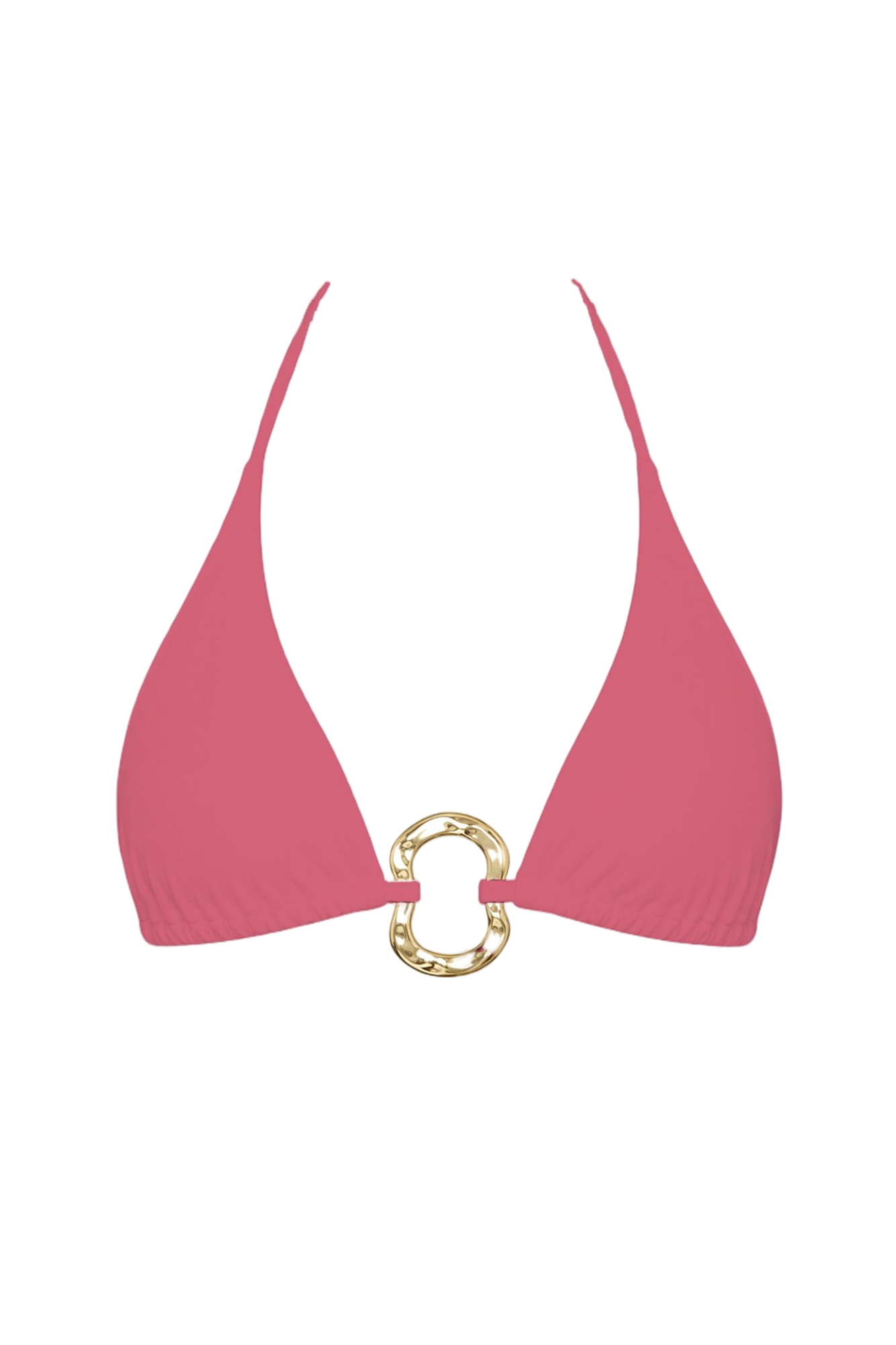 Gold Ring Triangle Bikini Top | SWBKT028