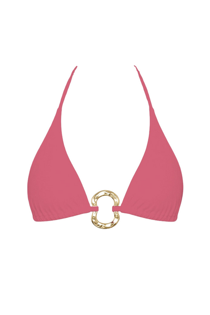 Gold Ring Triangle Bikini Top | SWBKT028