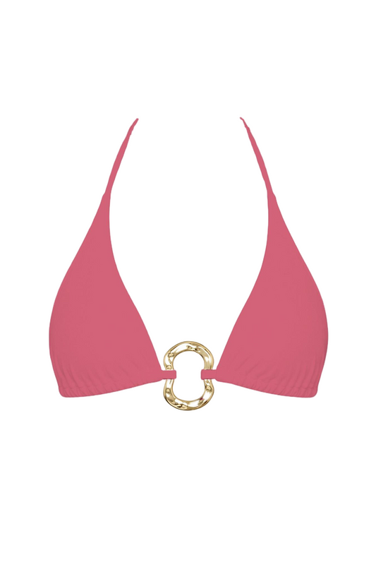 Gold Ring Triangle Bikini Top | SWBKT028