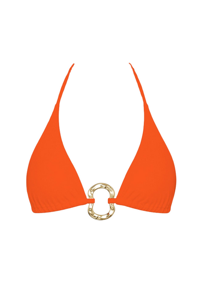 Gold Ring Triangle Bikini Top | SWBKT028