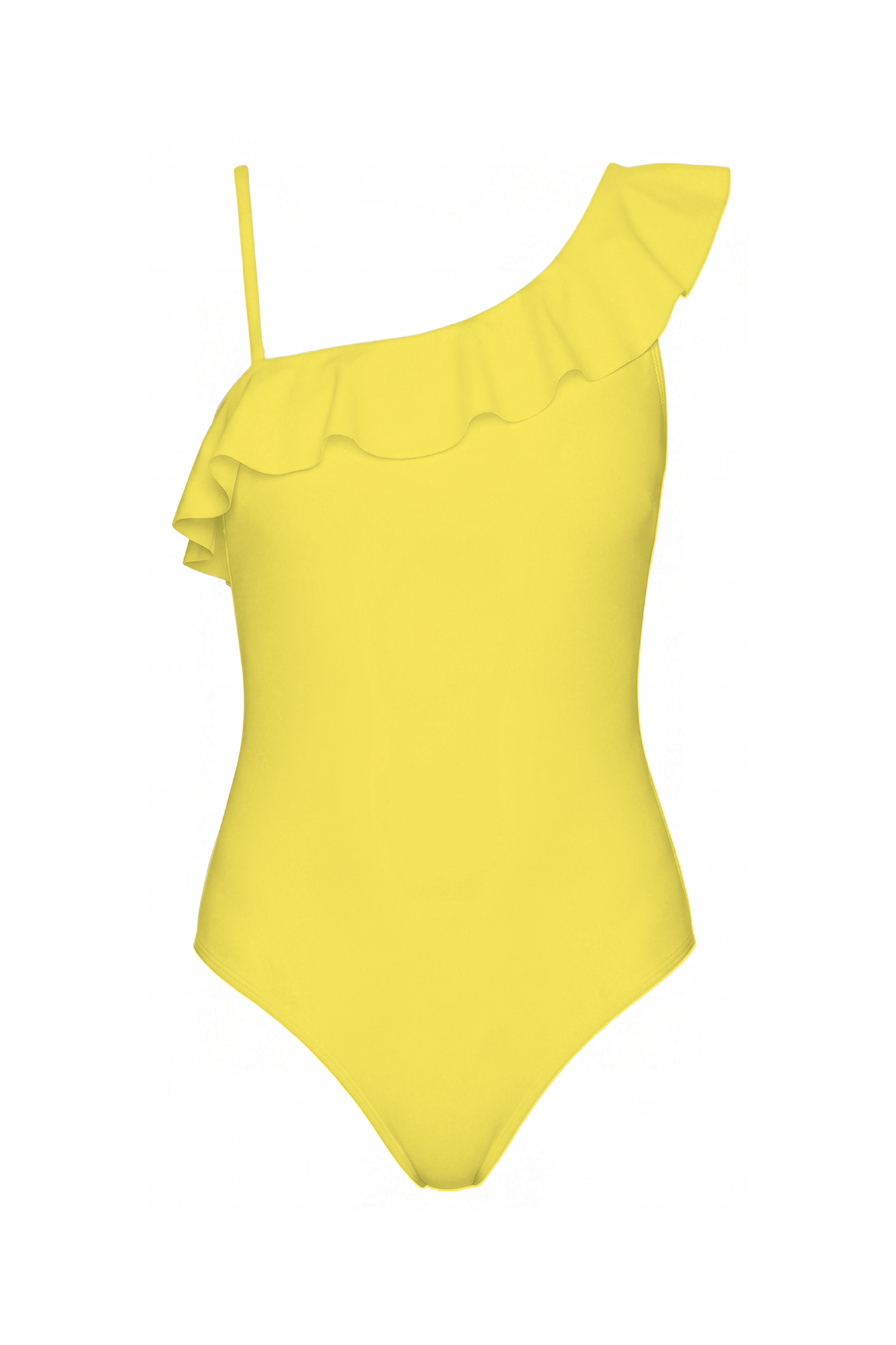 Ruffle One-Shoulder One-Piece | SWOP004