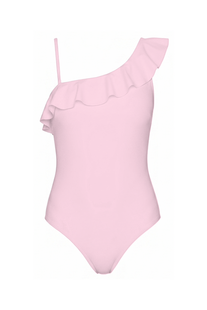 Ruffle One-Shoulder One-Piece | SWOP004