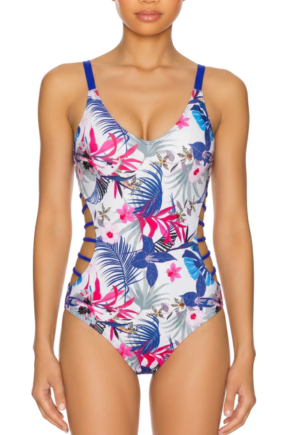 Side Cutout One-Piece Swimsuit | SWOP007
