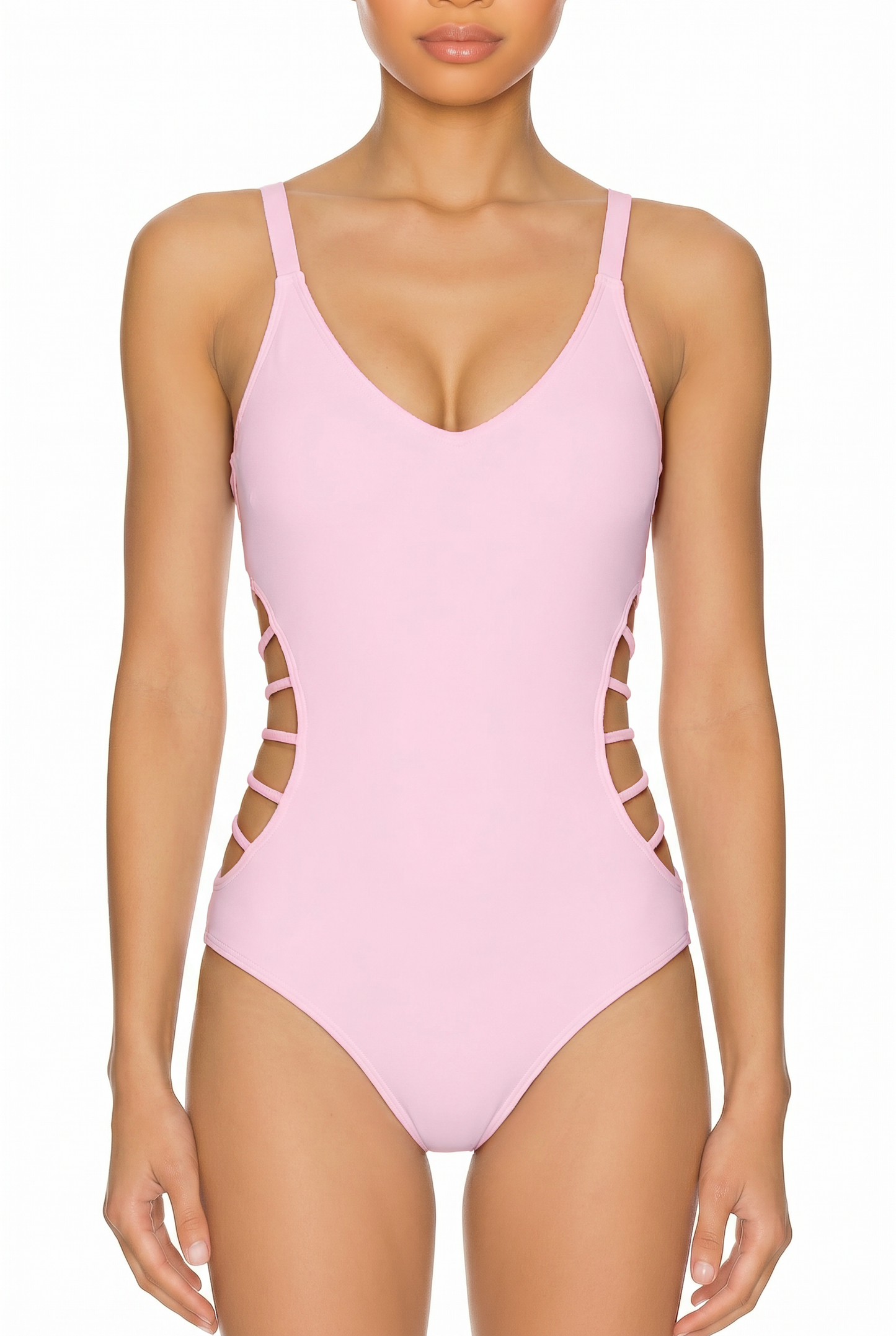 Side Cutout One-Piece Swimsuit | SWOP007