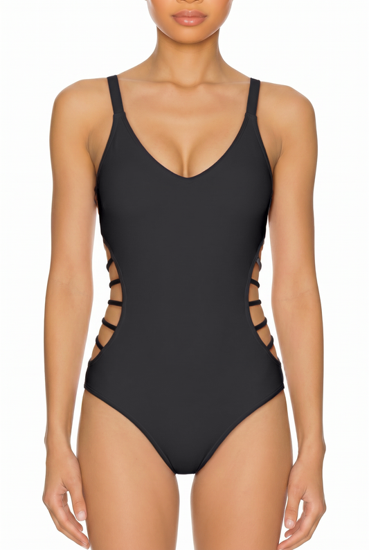 Side Cutout One-Piece Swimsuit | SWOP007