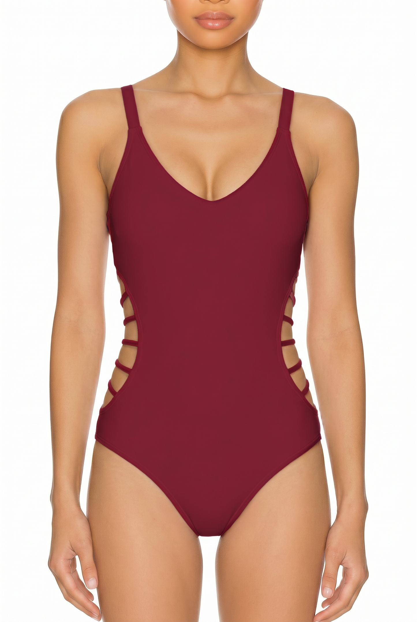 Side Cutout One-Piece Swimsuit | SWOP007