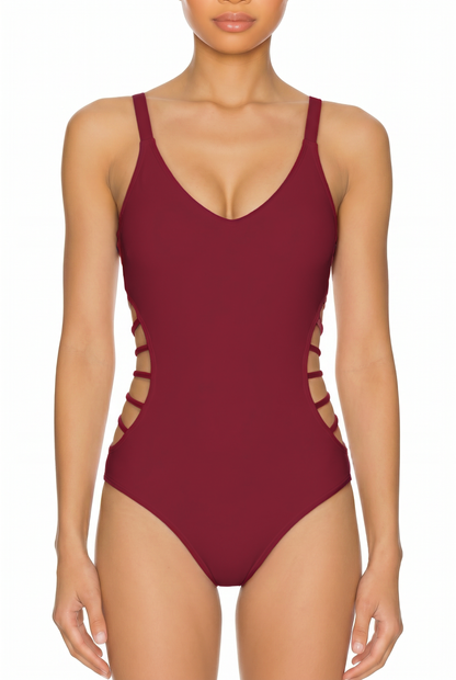 Side Cutout One-Piece Swimsuit | SWOP007